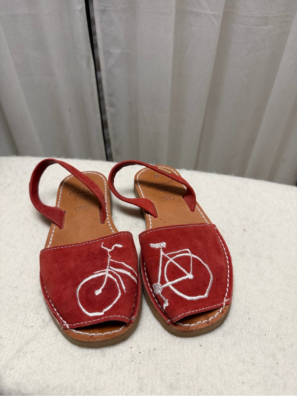 Castell Menorca Suede Avarca Sandals